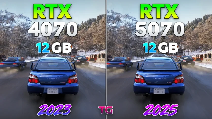 RTX 4070 проти RTX 5070 в 4K: чи варта заміна своїх грошей